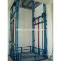 20m 30tons guide rail elevator lift,elevator freight lift,vertical hydraulic cargo lift